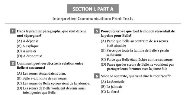 Interpretive Communication Print Texts